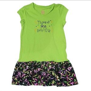Embroidered Mardi Gras dress 6/ 6x
